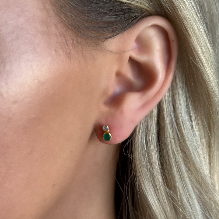 Double Bezel Studs
