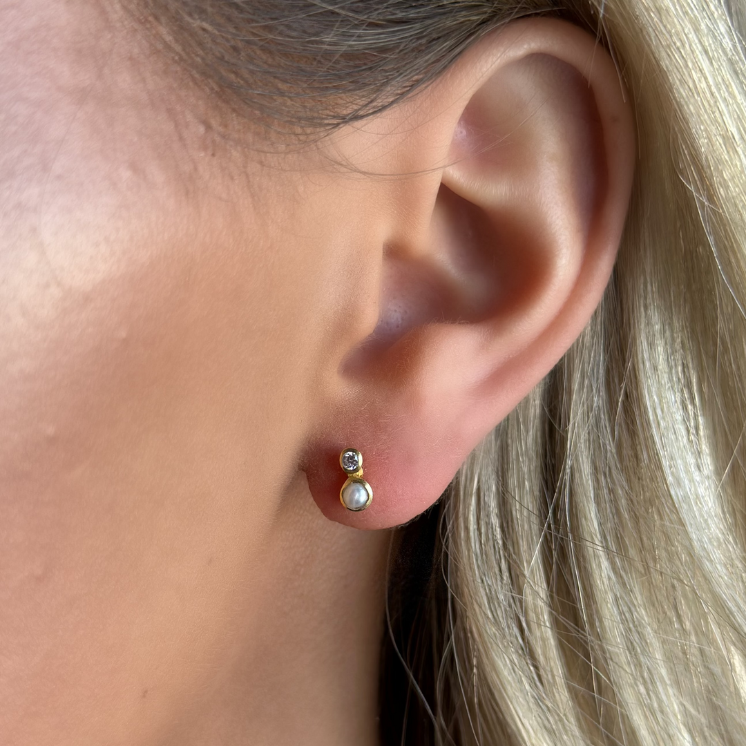 Double Bezel Studs