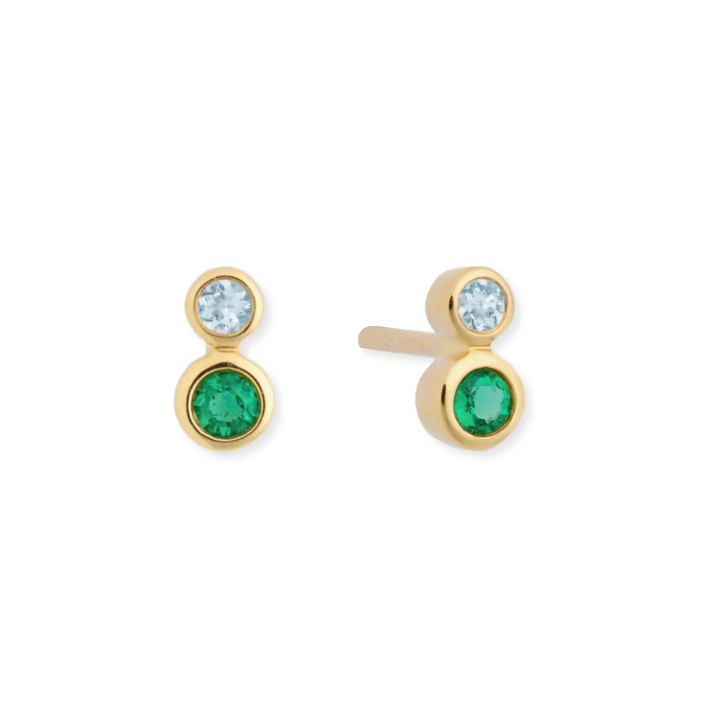 Double Bezel Studs