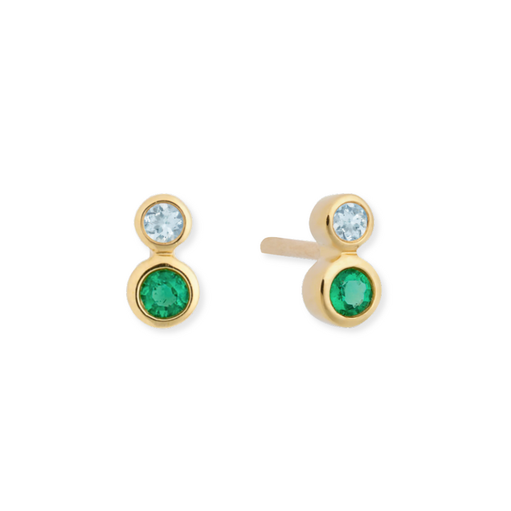 Double Bezel Studs