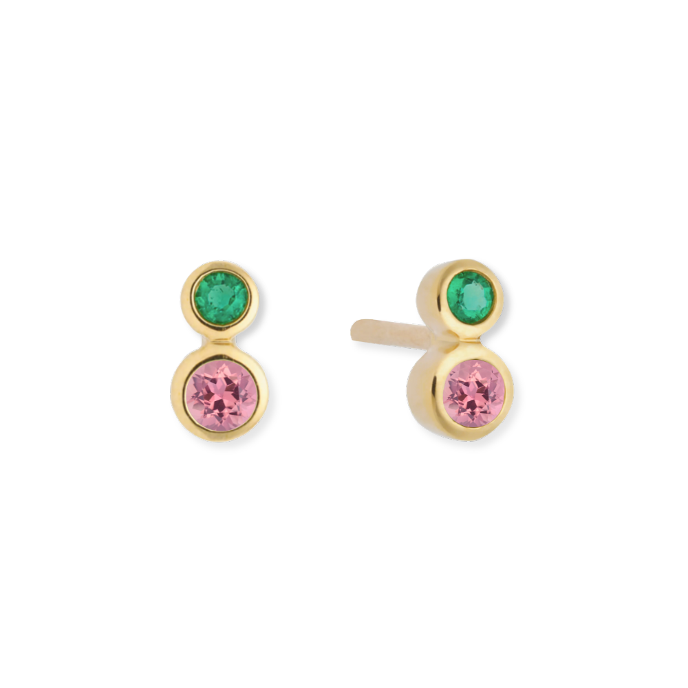 Double Bezel Studs