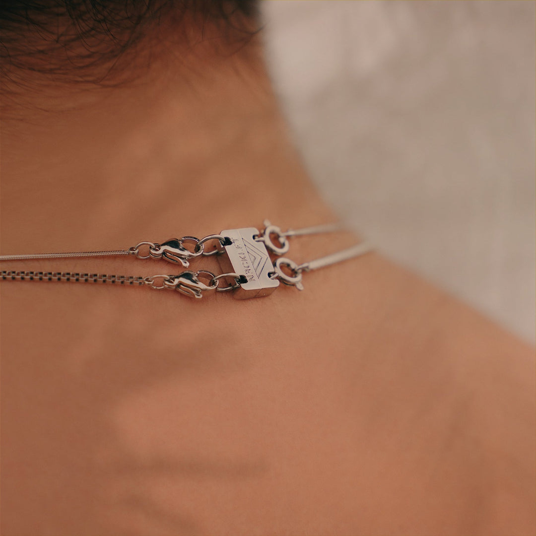 Double Layering Clasp with Security Latch