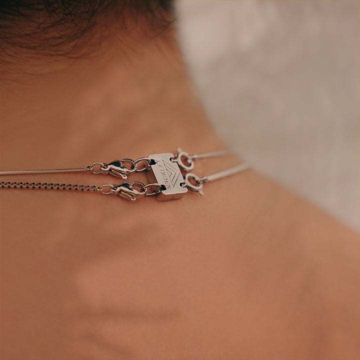 Double Layering Clasp with Security Latch
