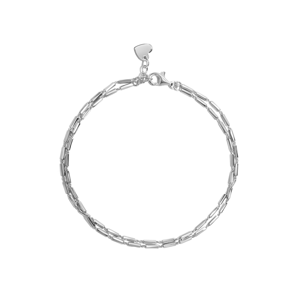 Double Tube Chain Bracelet