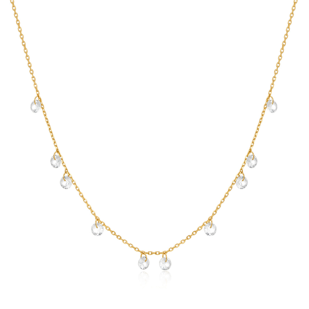 Droplet Station Necklace
