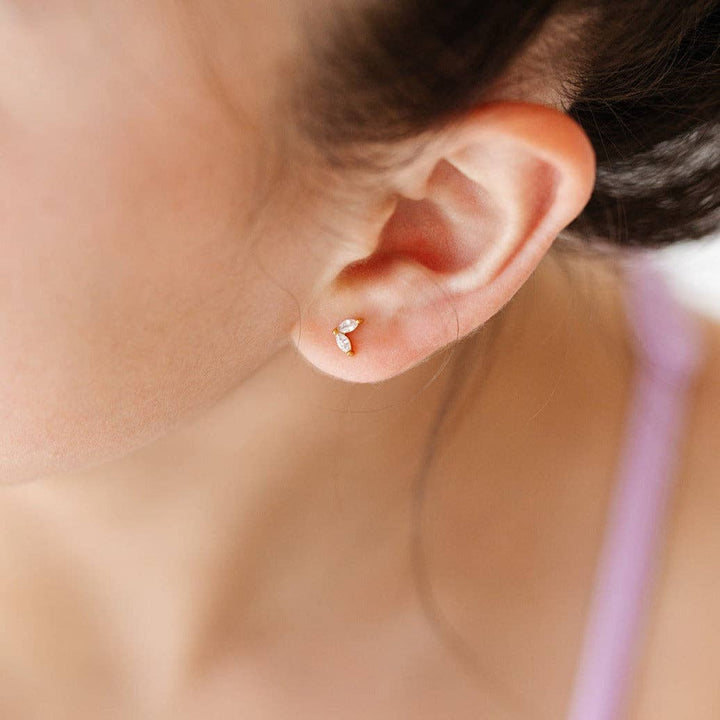 Duo Marquise Studs
