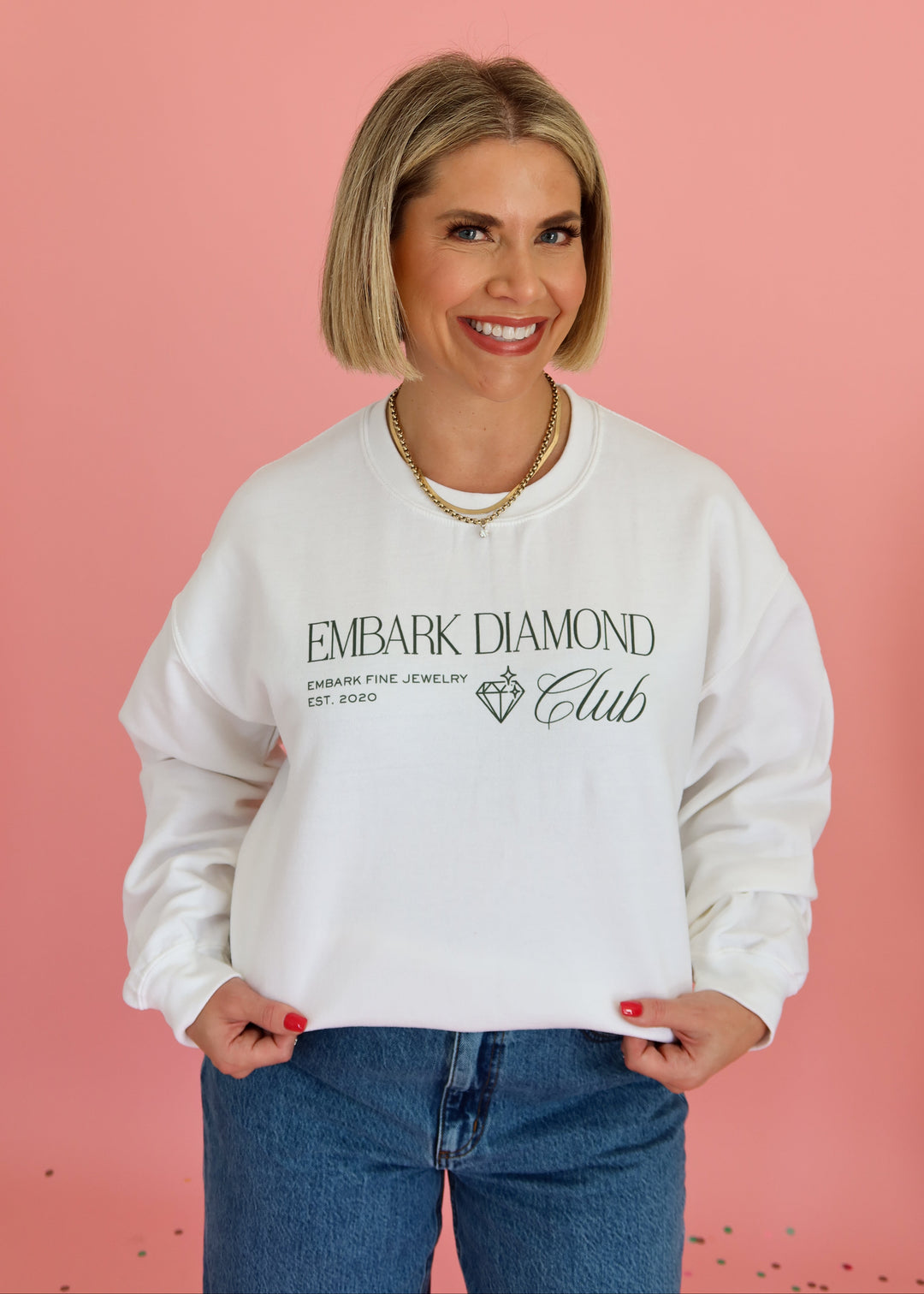 EMBARK Diamond Club Sweatshirt-Embark Fine Jewelry