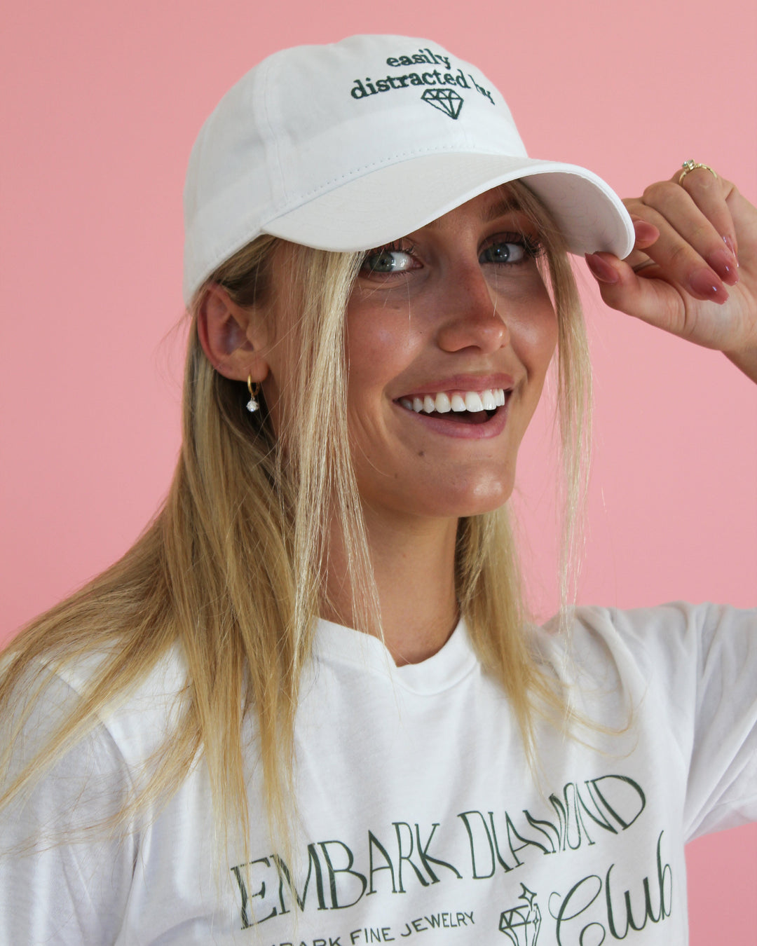 Easily Distracted EMBARK Baseball Cap-Embark Fine Jewelry