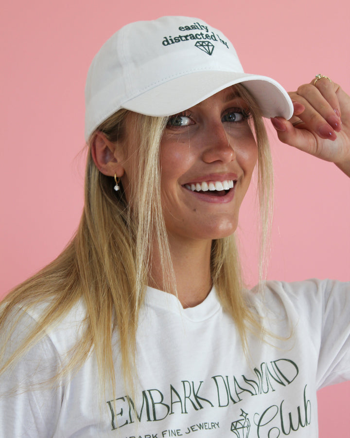 Easily Distracted EMBARK Baseball Cap-Embark Fine Jewelry