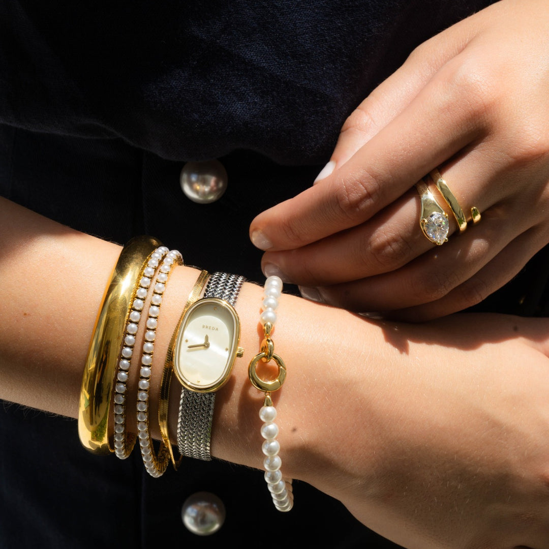 Elegant Shell Pearl Sailor Bracelet-Embark Fine Jewelry