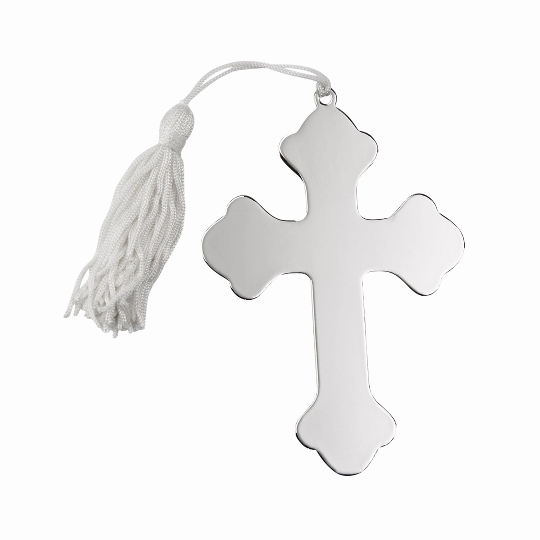 Engravable Cross Ornament