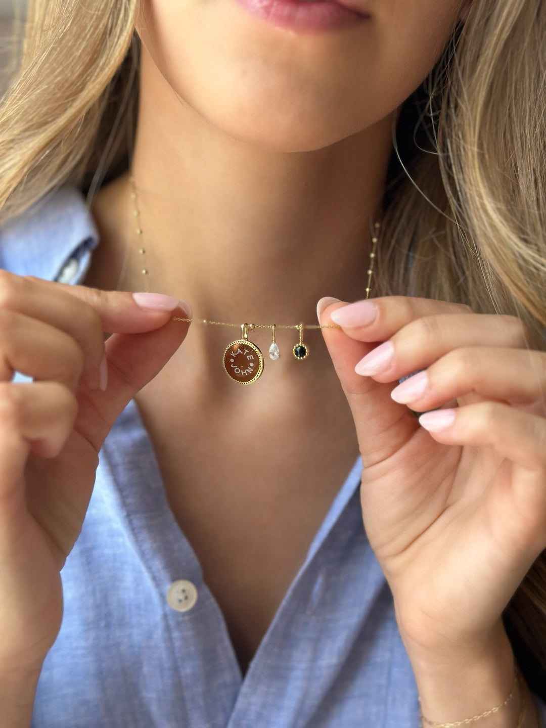 Engravable Disc Charm