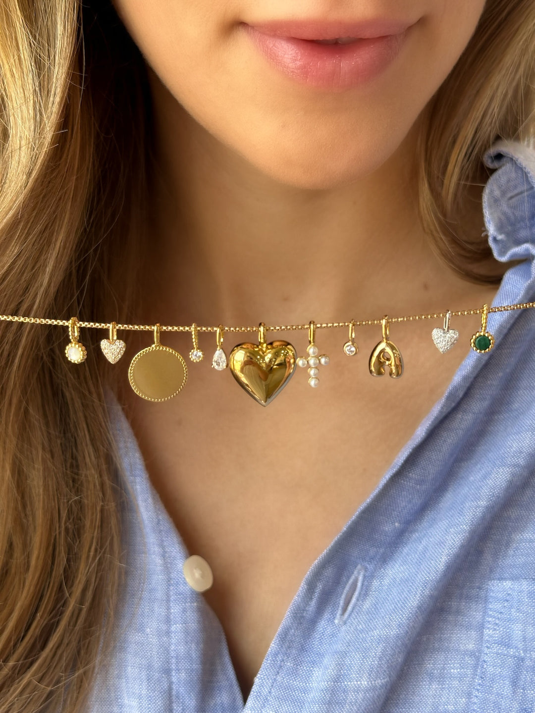 Engravable Disc Charm
