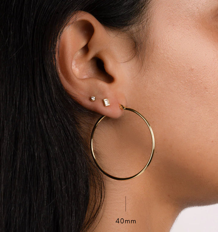 Everyday Hoops - 3 Sizes-Embark Fine Jewelry