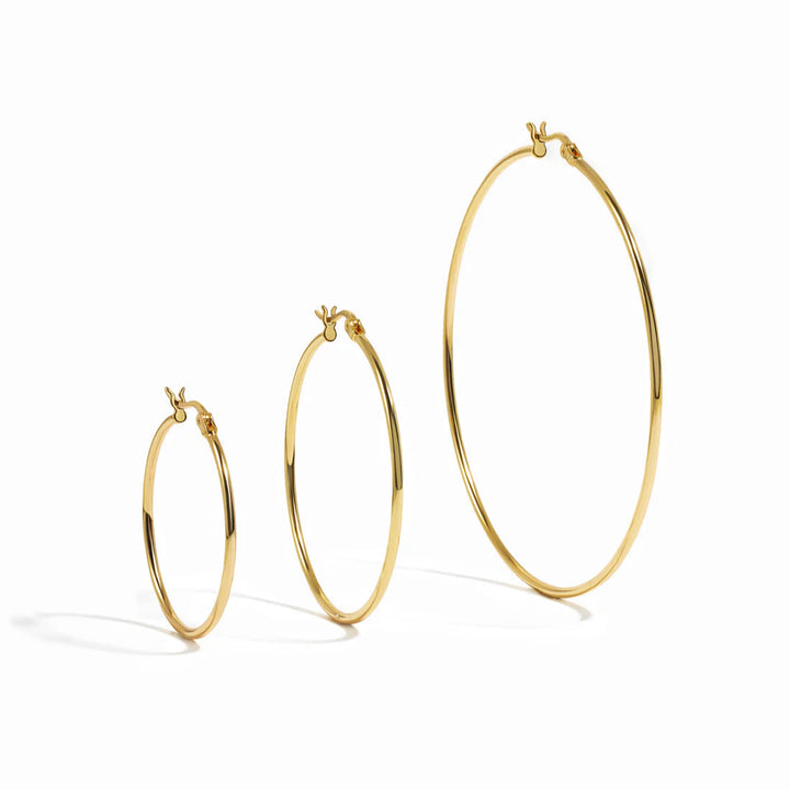 Everyday Hoops - 3 Sizes-Embark Fine Jewelry