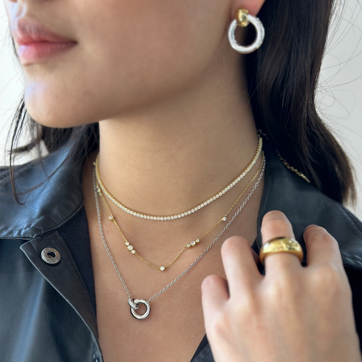Everyday Tennis Necklace-Embark Fine Jewelry