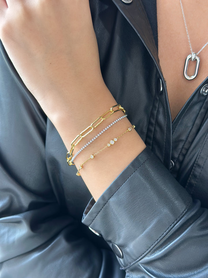 Bold Chunky Chain Bracelet