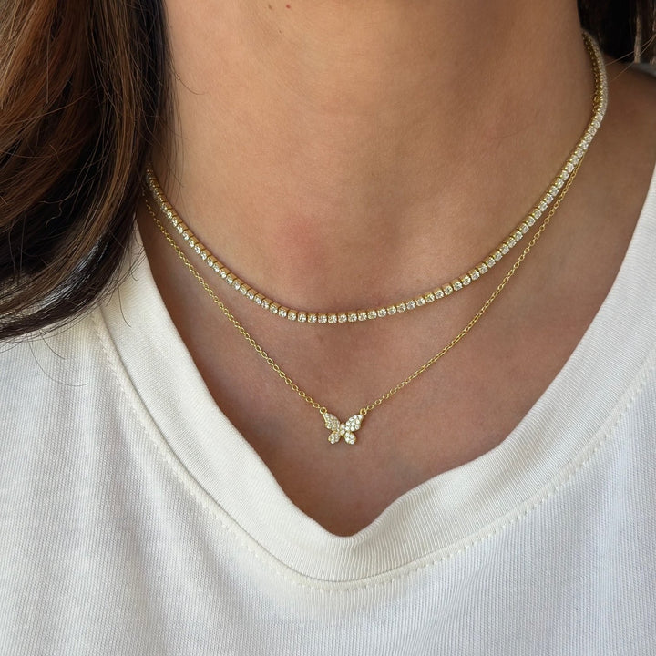 Dainty Butterfly Necklace