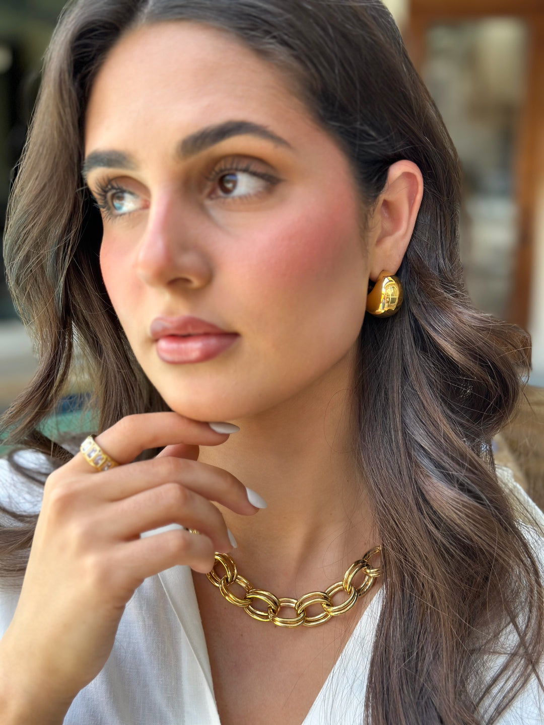 Kane Dome Earrings