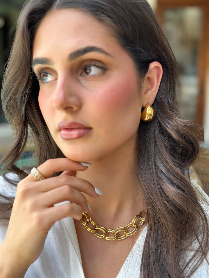 Kane Dome Earrings