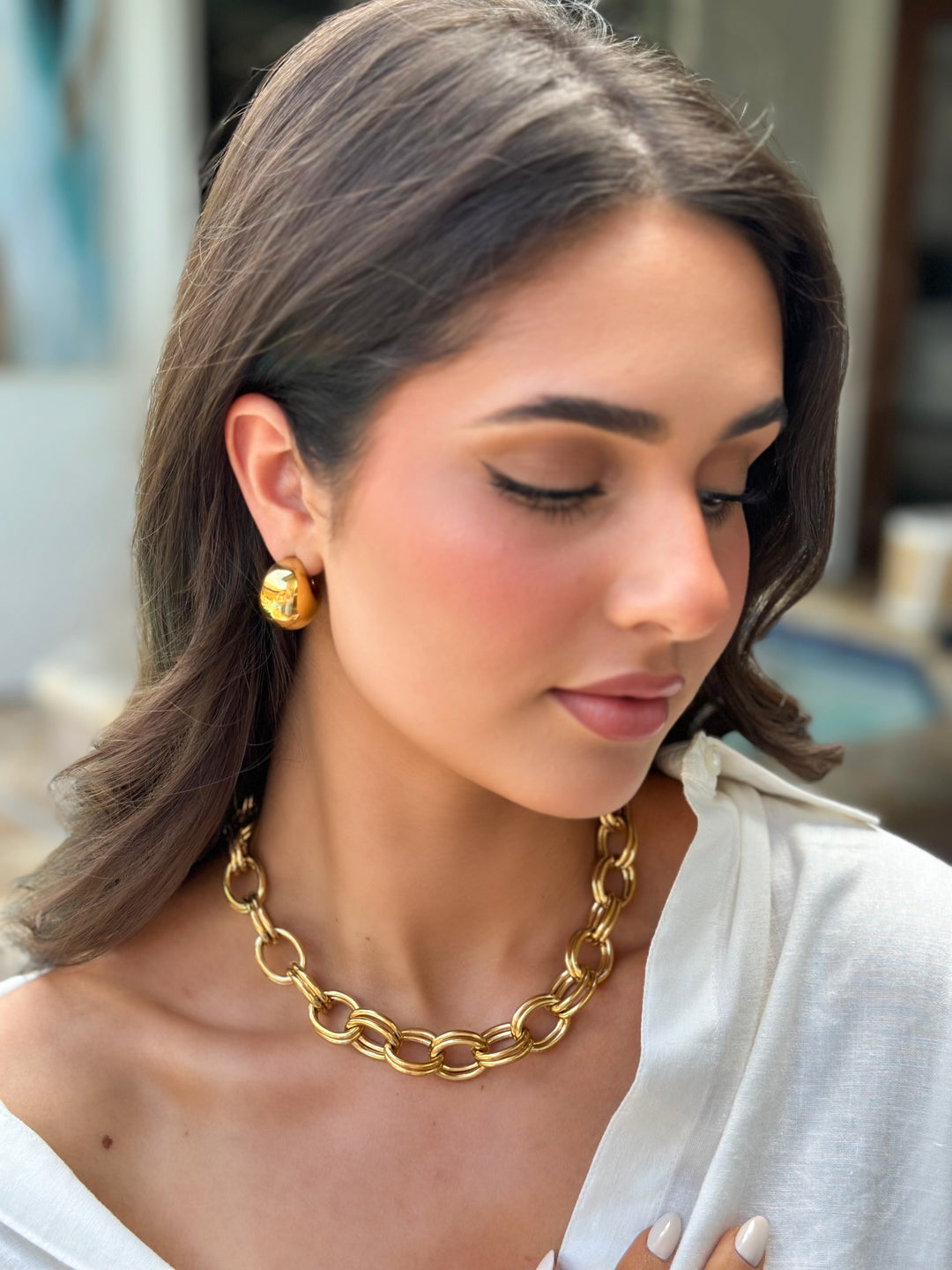 Kane Dome Earrings