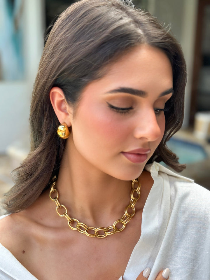 Kane Dome Earrings