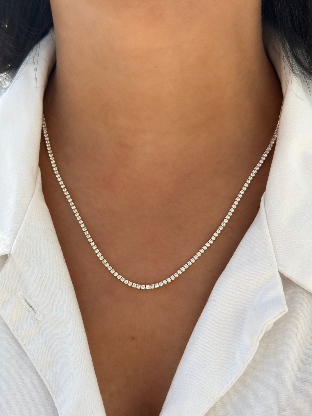 Diana Tennis Necklace