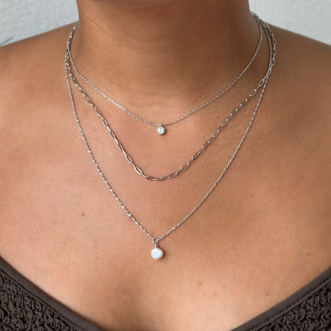 Dainty CZ Necklace