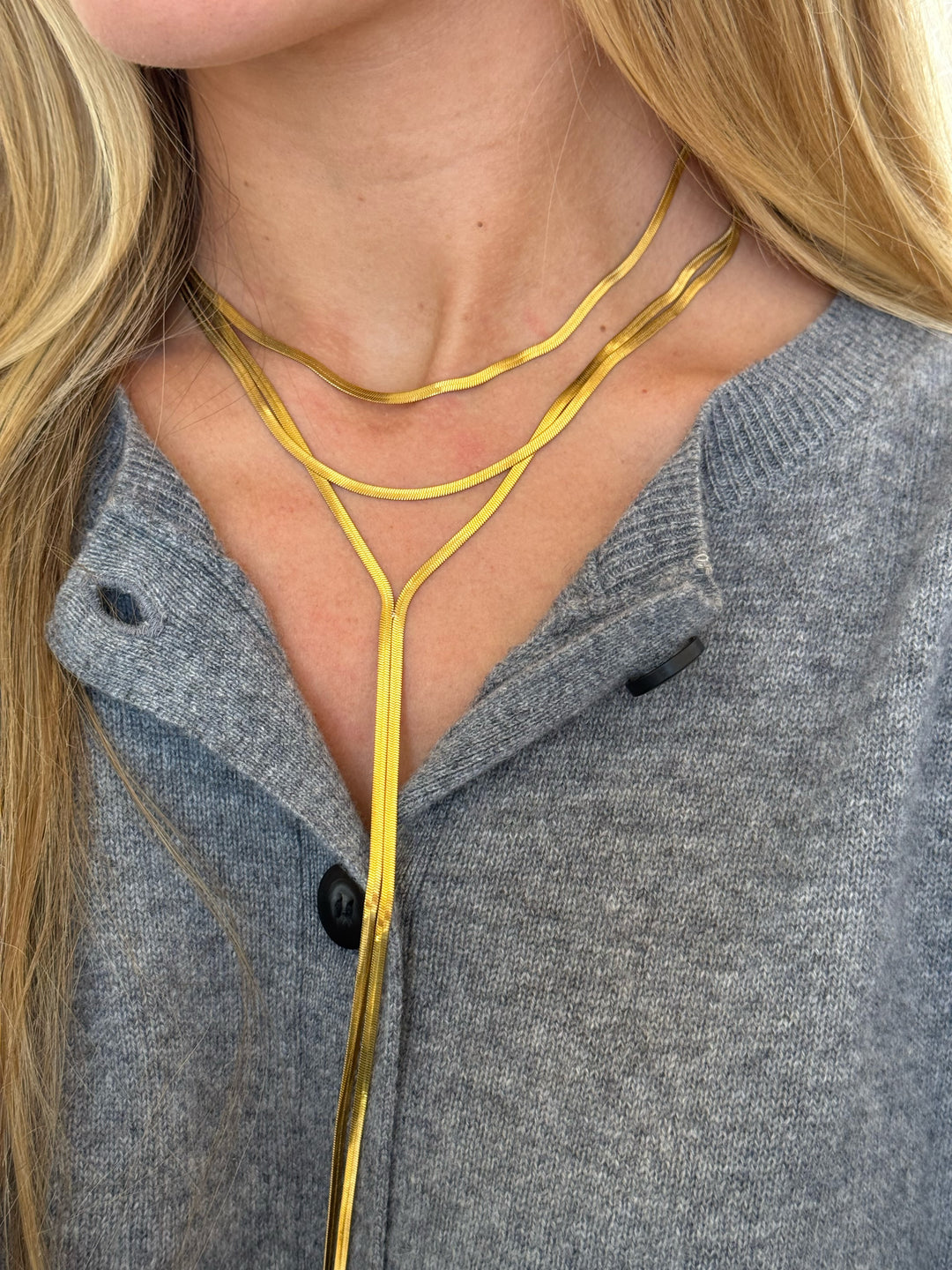 Layered Lariat Necklace