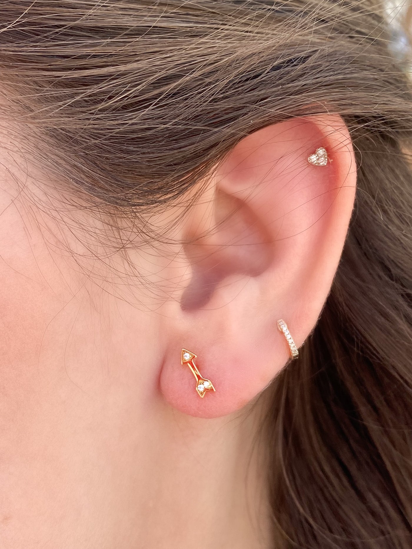Shooting Arrow Stud