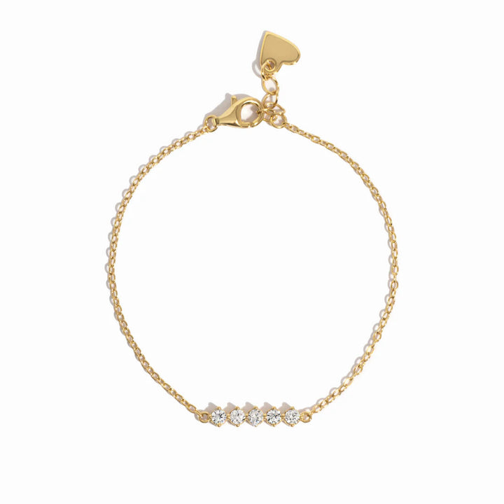Five Stone CZ Bracelet