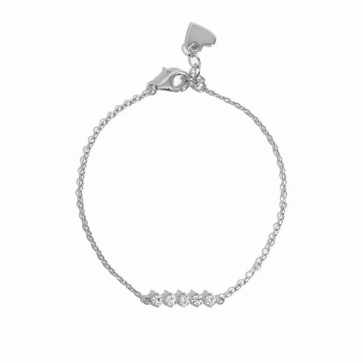 Five Stone CZ Bracelet