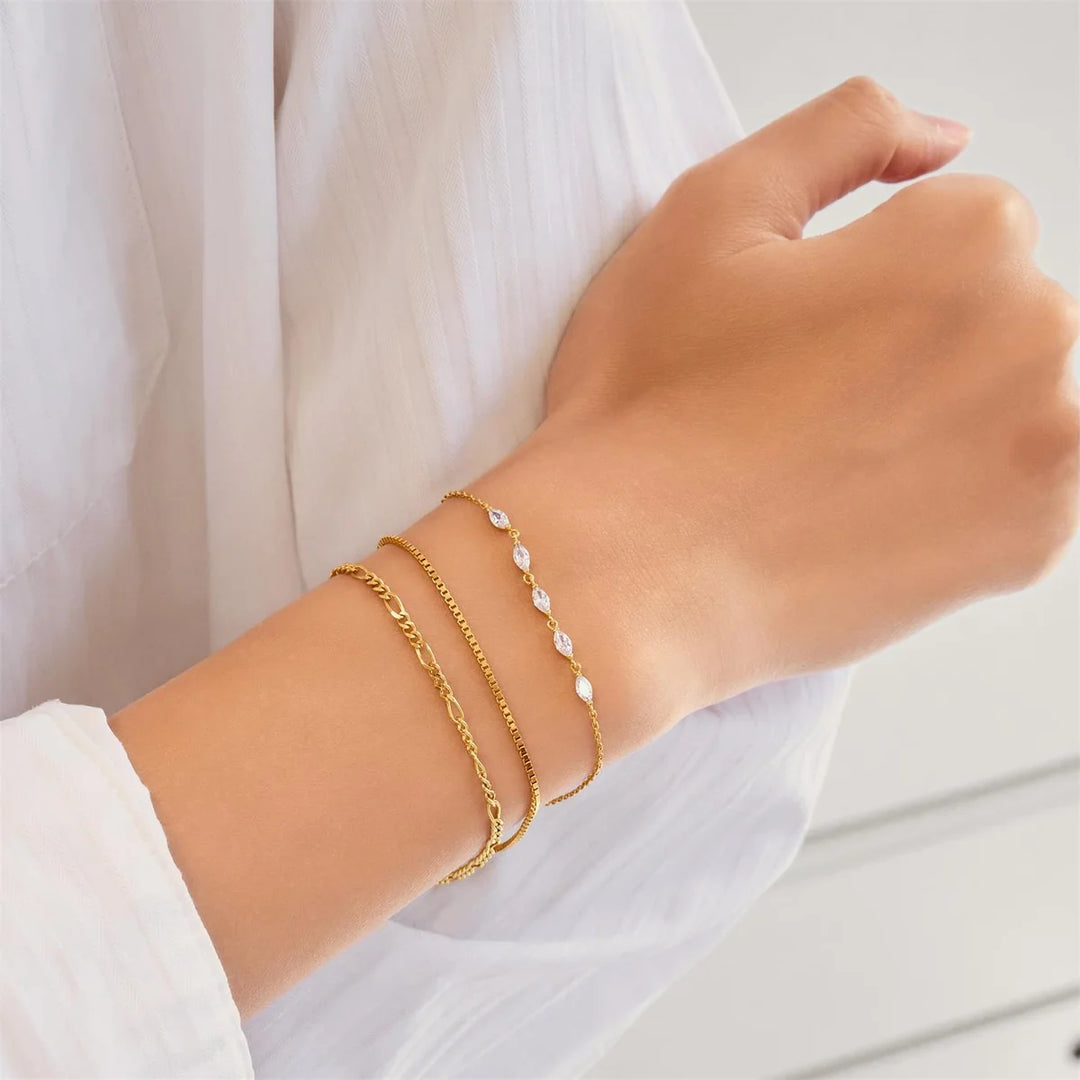 Five-Stone Marquise Bracelet