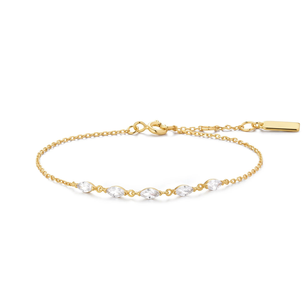Five-Stone Marquise Bracelet