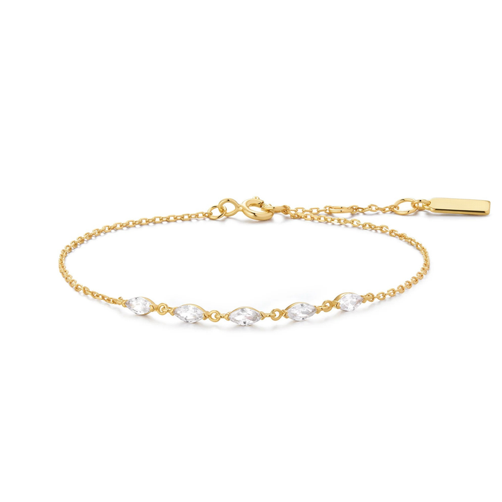 Five-Stone Marquise Bracelet