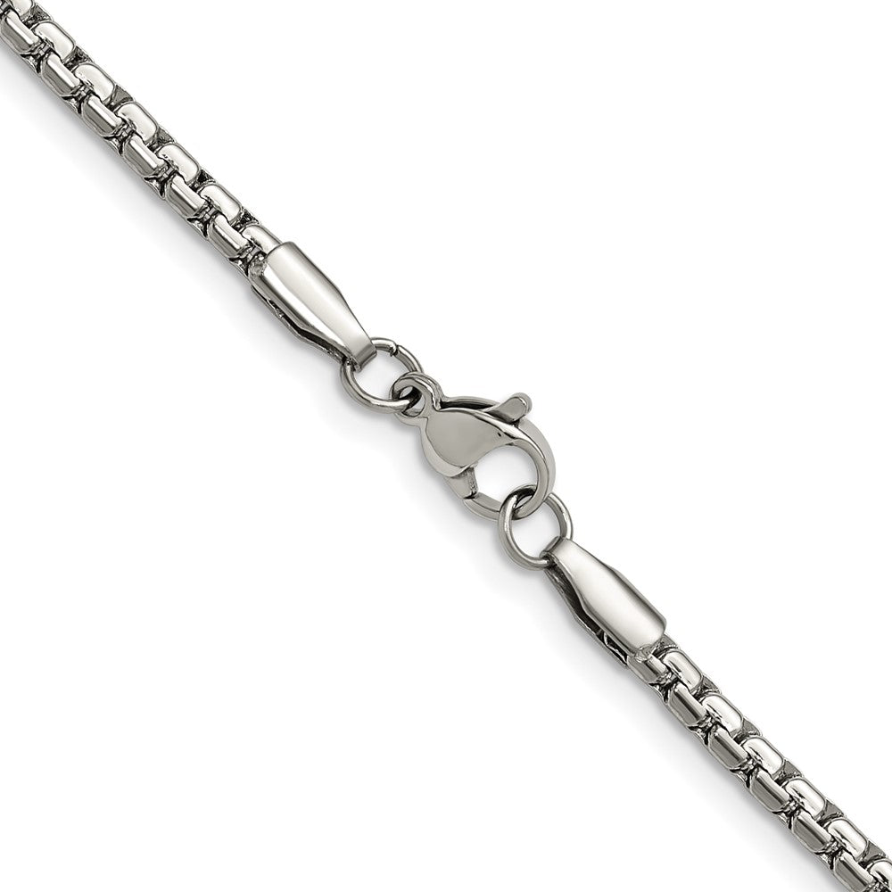 Flat Box Chain Necklace-Embark Fine Jewelry