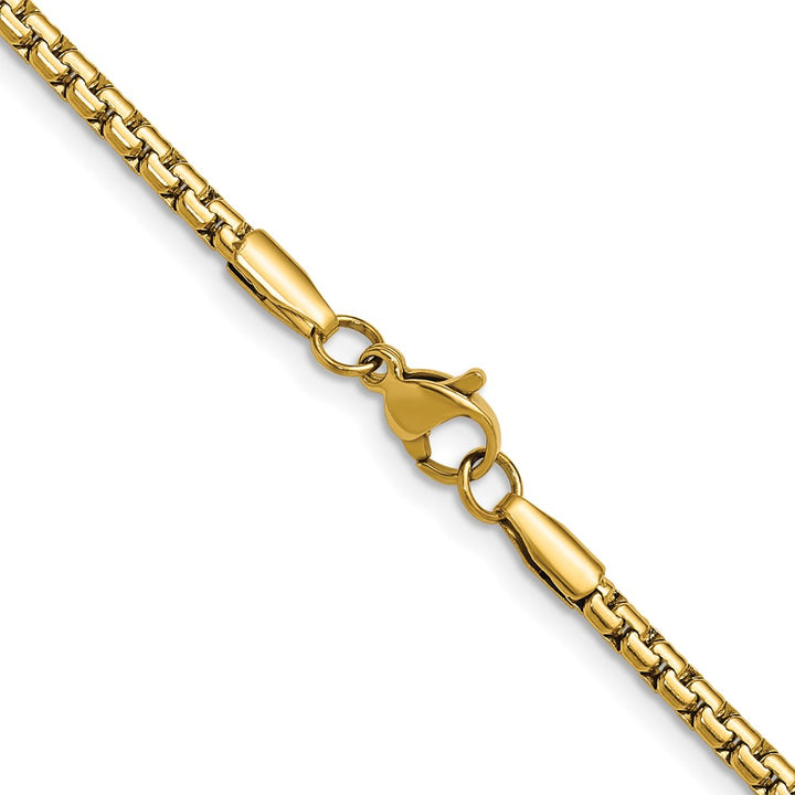 Flat Box Chain Necklace