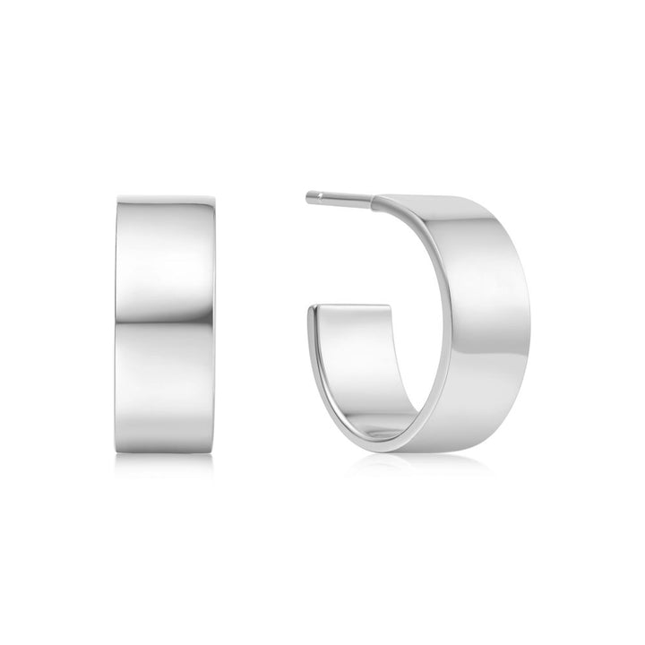 Flat Medium Hoops