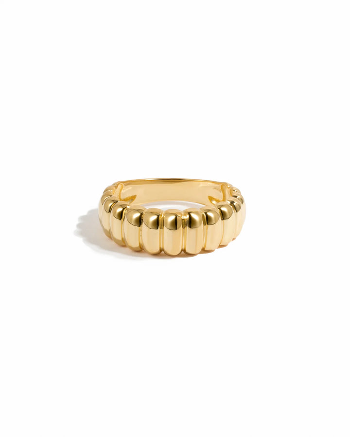 Fluted Statement Ring