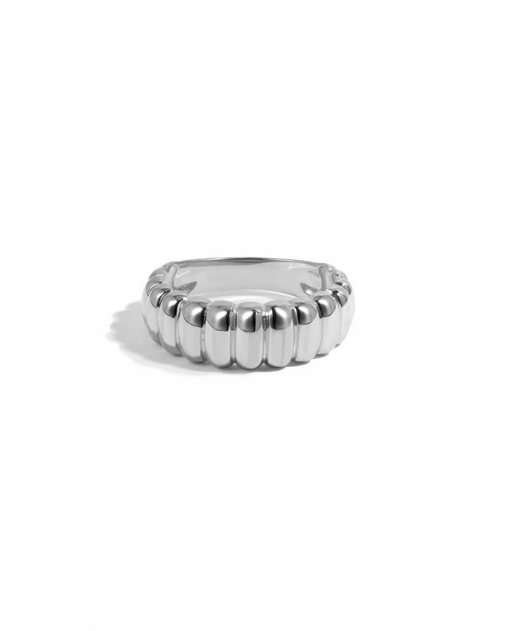 Fluted Statement Ring