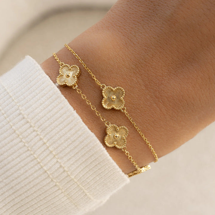 Four Leaf Clover Bracelet