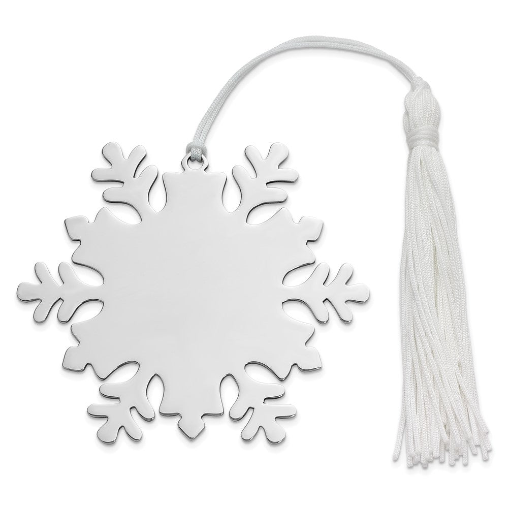 Engravable Snowflake Ornament