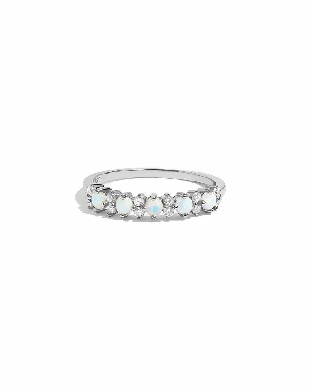 Gemstone &amp; CZ Ring