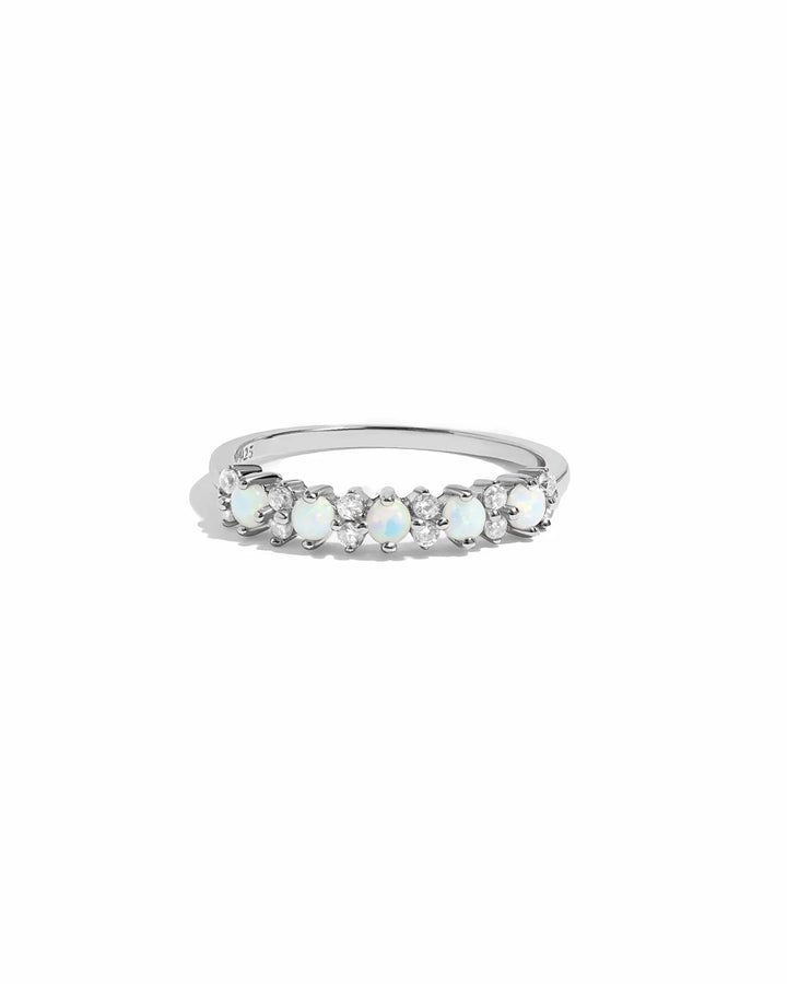 Gemstone &amp; CZ Ring