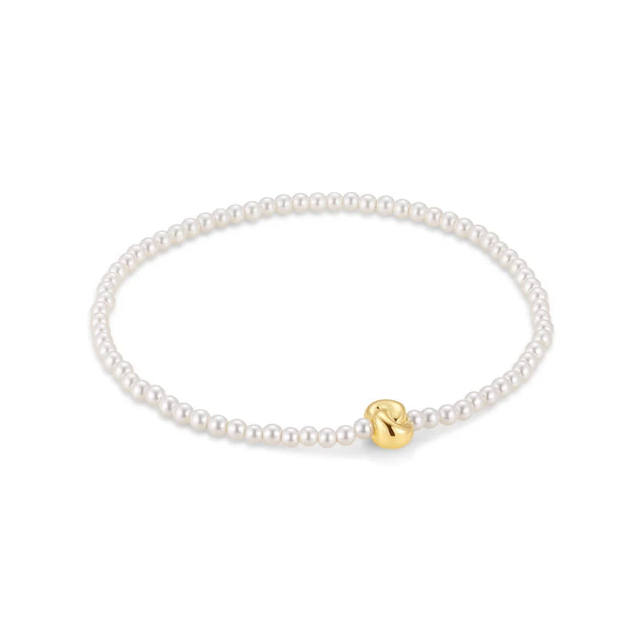 Glass Pearl &amp; Twisted Bracelet-Embark Fine Jewelry