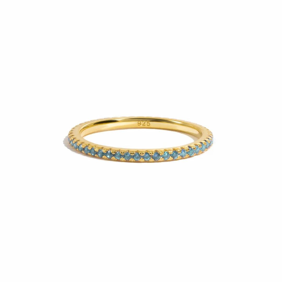 Gold Eternity Birthstone Ring-Embark Fine Jewelry