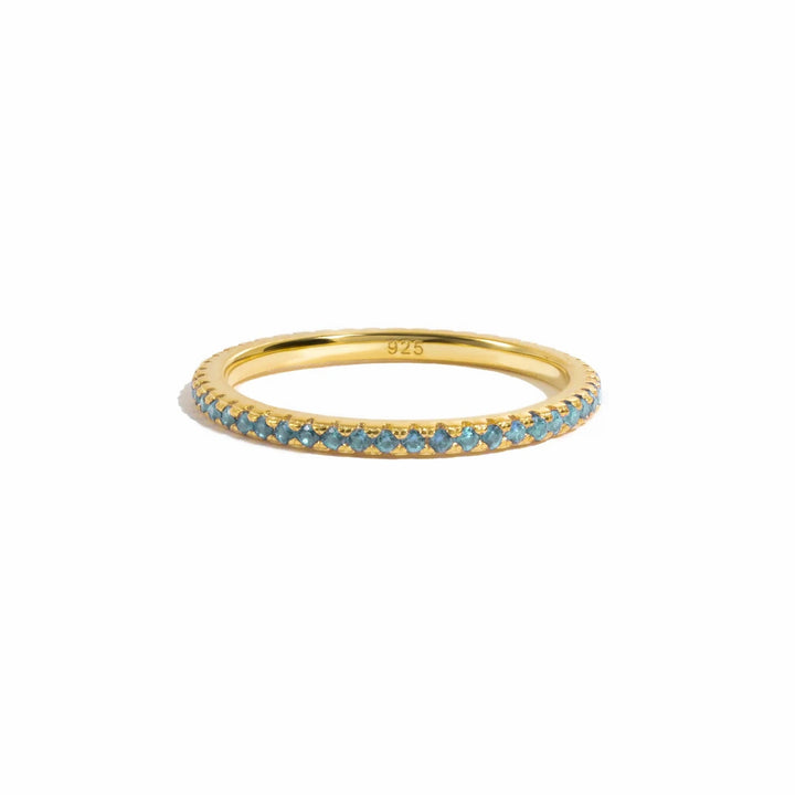Gold Eternity Birthstone Ring-Embark Fine Jewelry