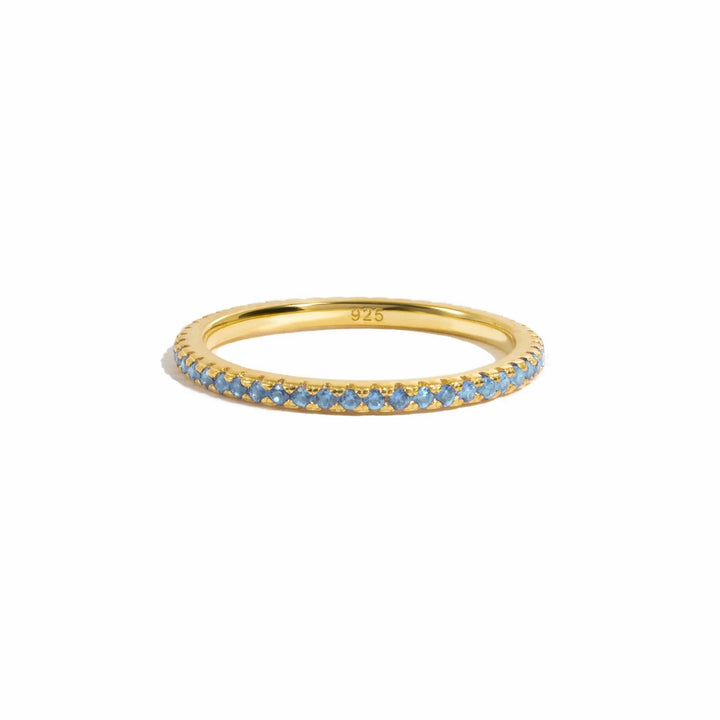 Gold Eternity Birthstone Ring-Embark Fine Jewelry