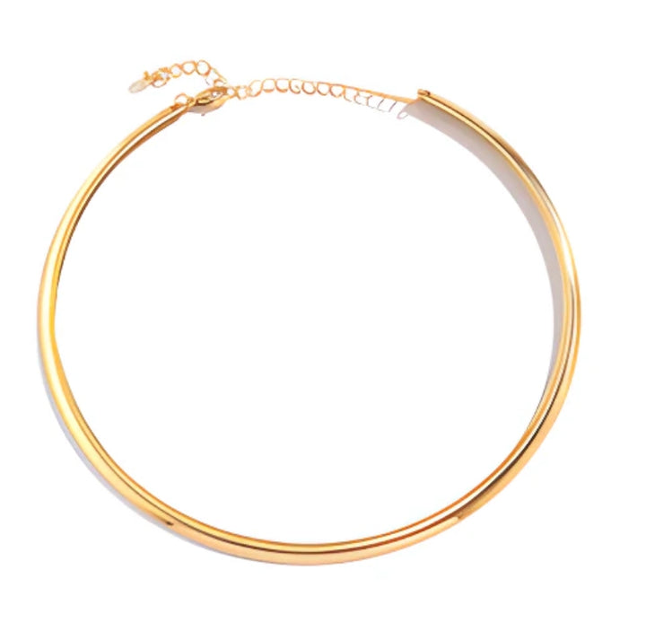 Gold Flexible Neck Choker
