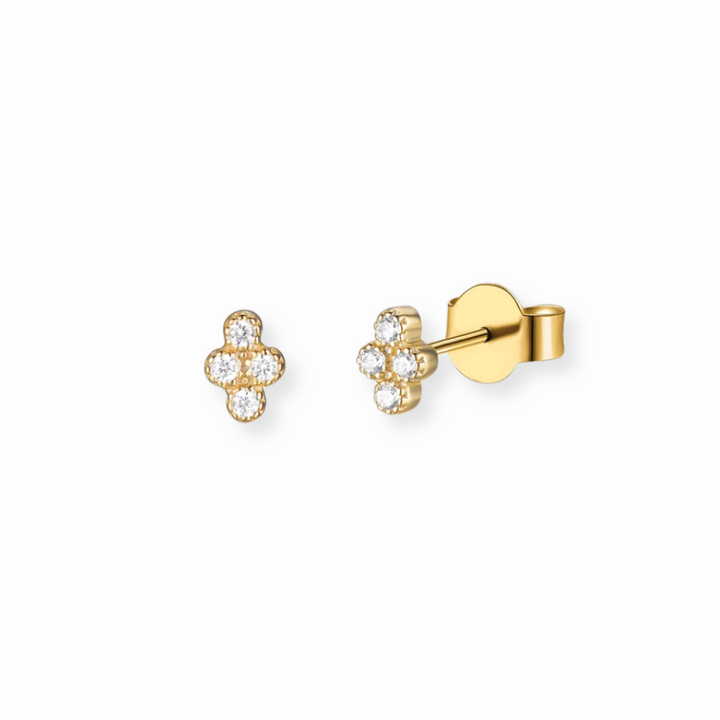 Tiny Four Stone Stud